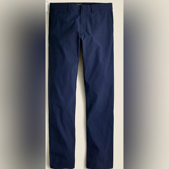 J. Crew Other - Mens J Crew 484 Slim-fit tech pant Navy blue Size 31